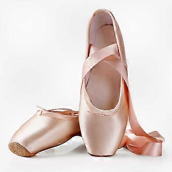 Sapatilhas de Ponta de Cetim com Cadarço para Mulheres, Presente Ideal para Entusiastas de Balé e Amantes da Dança