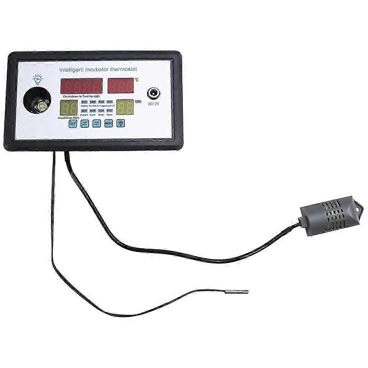 W9002 Automatisk äggvridning intelligent inkubationstermostat DC12V Hem Vattensäng Inkubator Inkubator