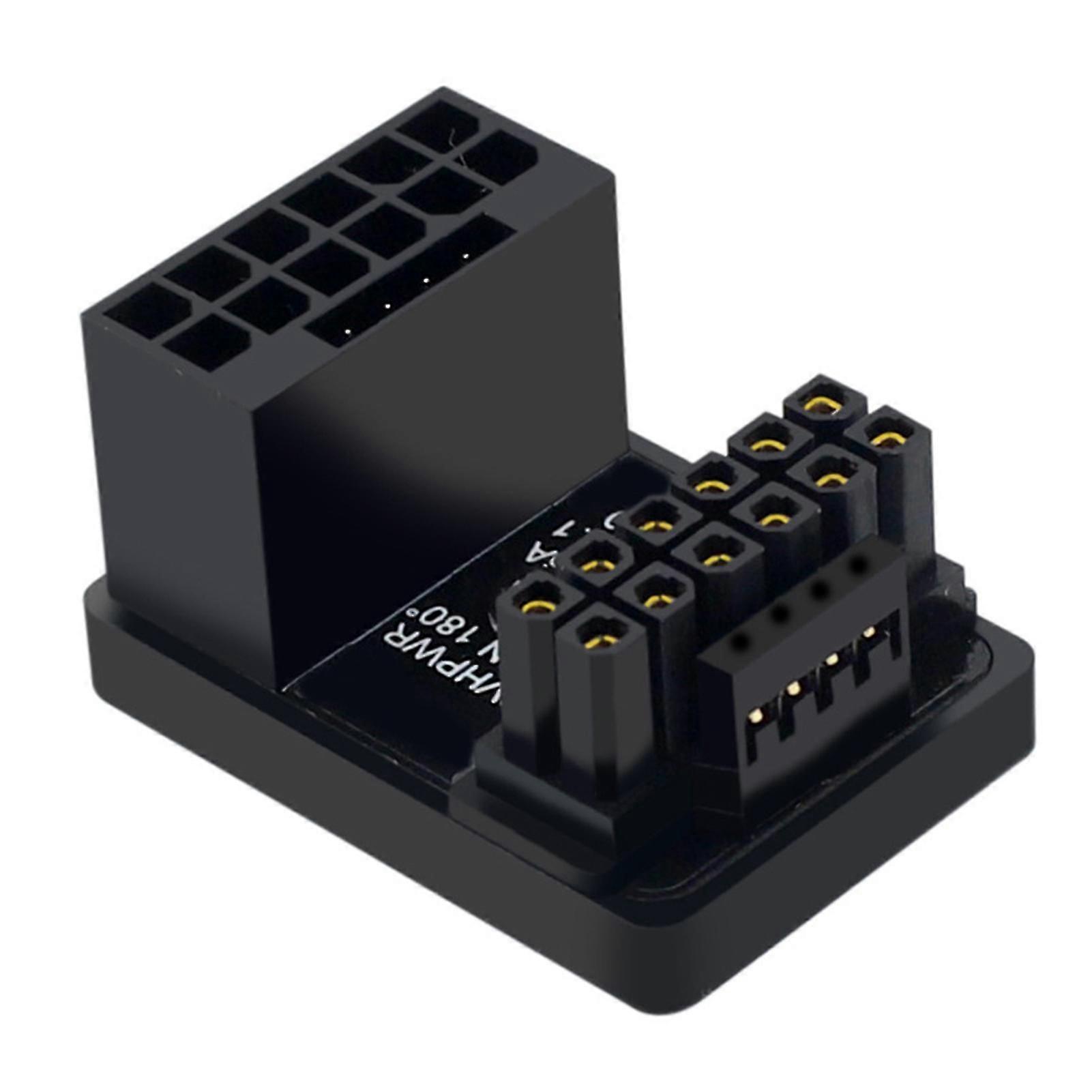 ATX3.0 12VHPWR 16P to 16P 180 Power Supply Steering Head Stable Performance Steering Head for Computer Case