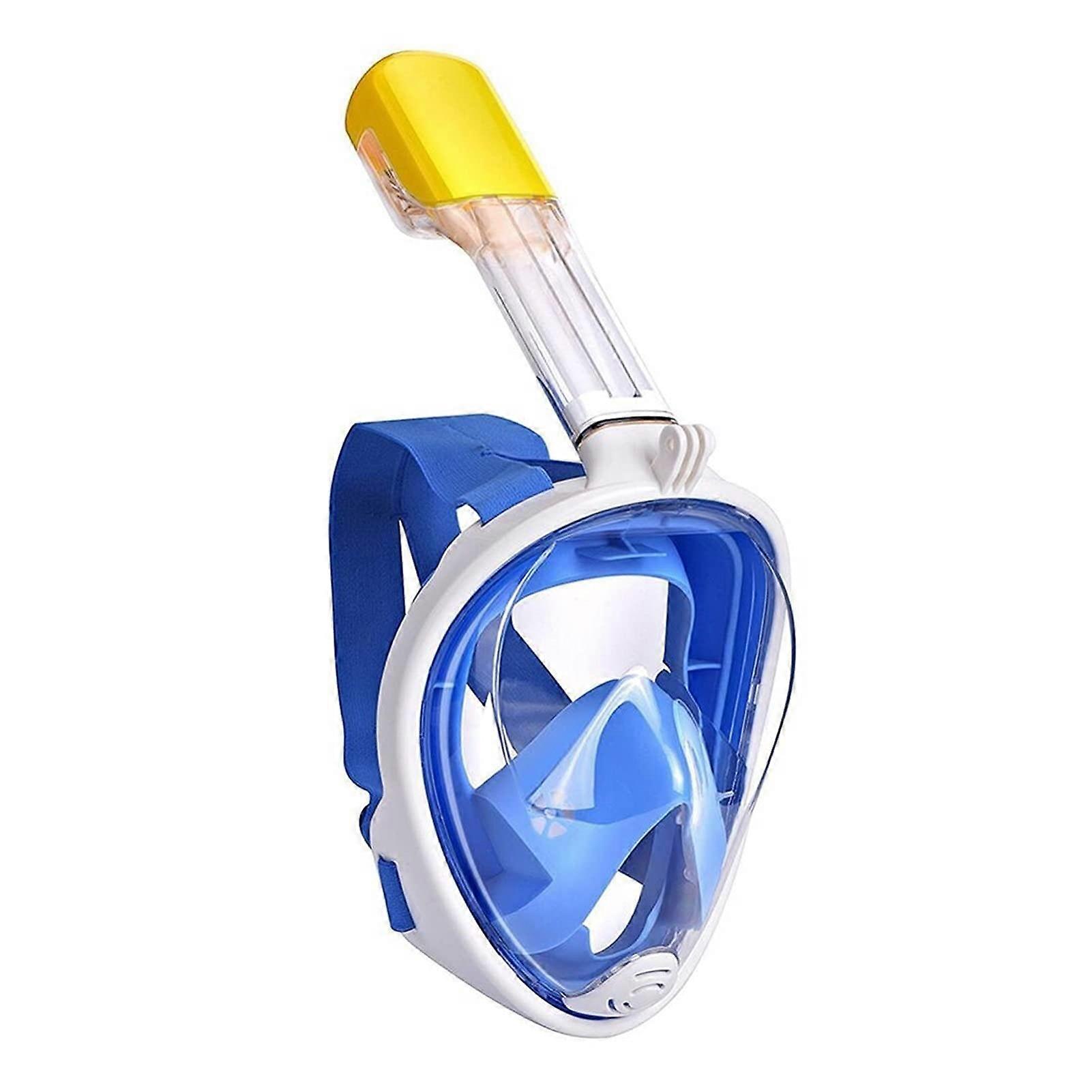 Fullface snorkel mask with antifog technology – Ideal for swimming, diving, and spearfishing