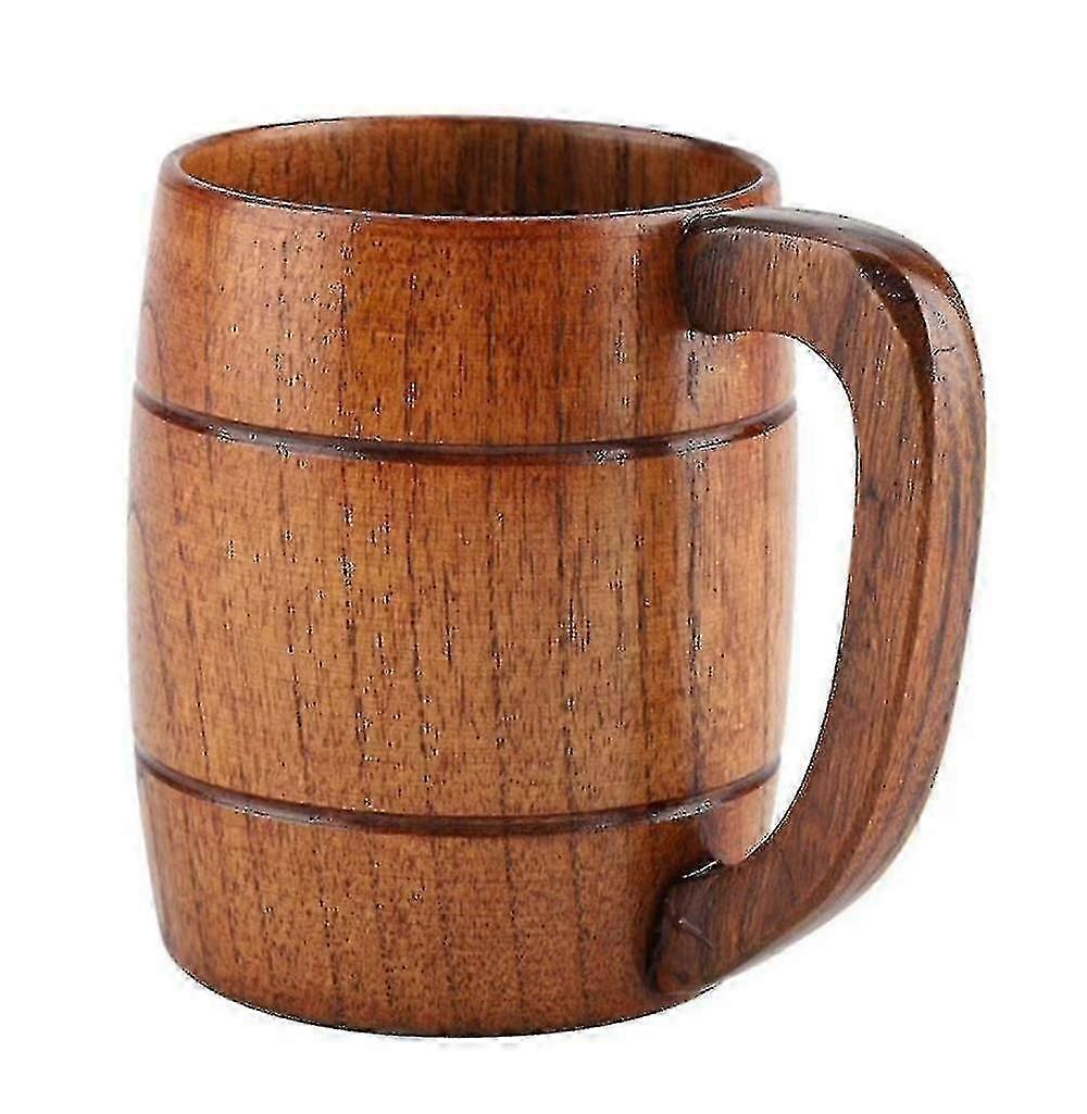 Wooden Beer Mug Oak Craftsmanship Handmade - Hard-wearing, Robust