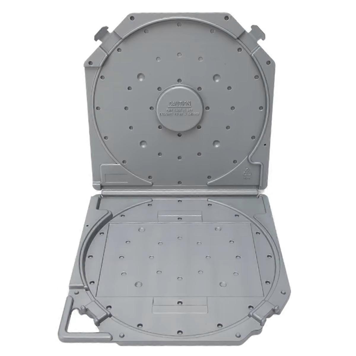 10 Inch Empty Tape Reel Storage Box Scratch Resist Full Protection Open Reel Sound Tape Box for Sou