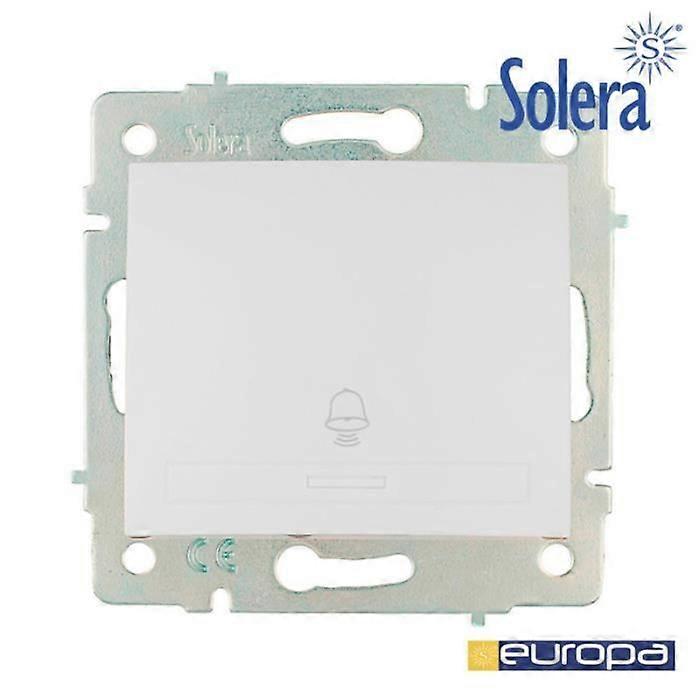 Przycisk dzwonkowy 10A 250V Erp03Qc Europa Solera Series [E3-42908]