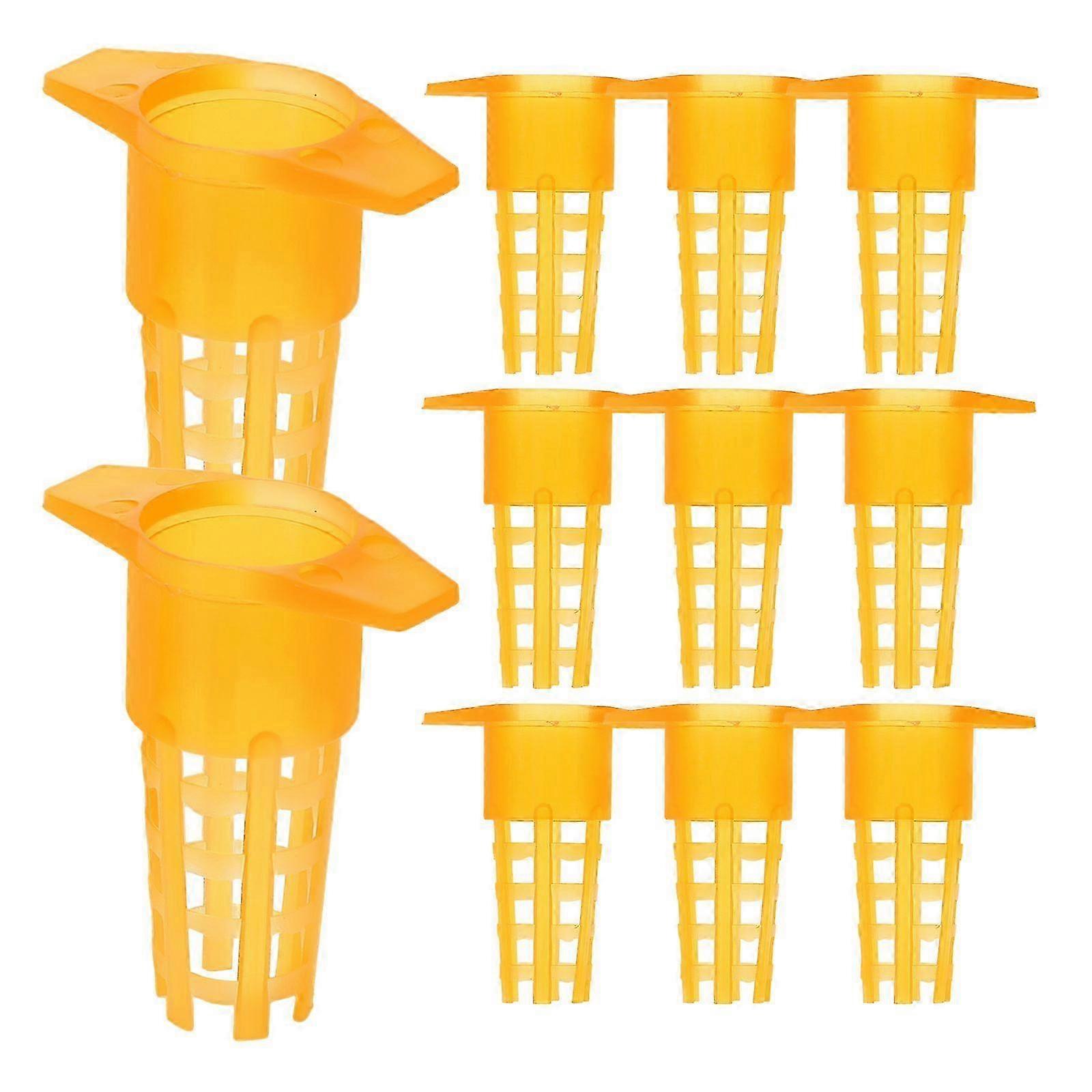 100Pcs Bee Queen Cage Covers Protectors Beekeeping Tools