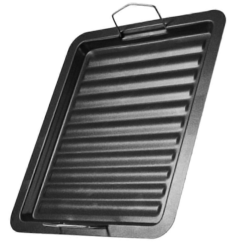 Grilling Skillet Stovetop, Smooth Edge Design for Safe Handling