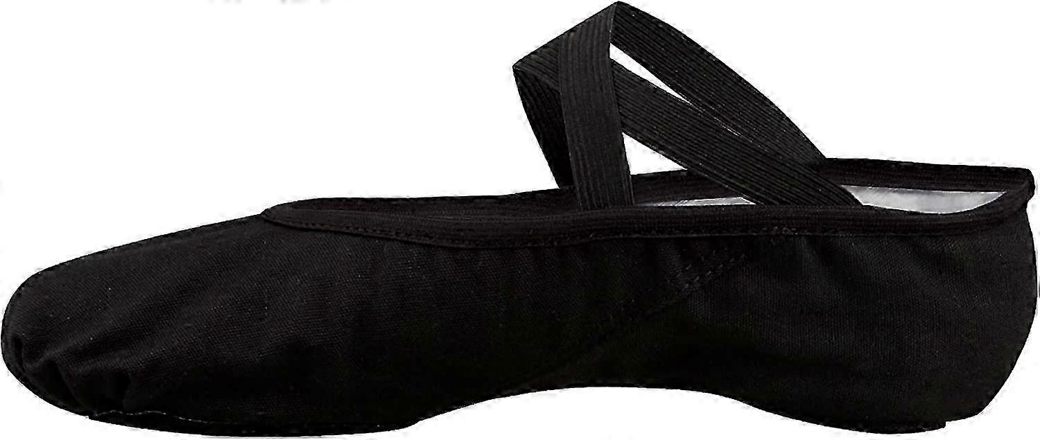 Bezioner バレエダンスシューズ 子供&大人用 - スプリットレザーソールバレエスリッパ