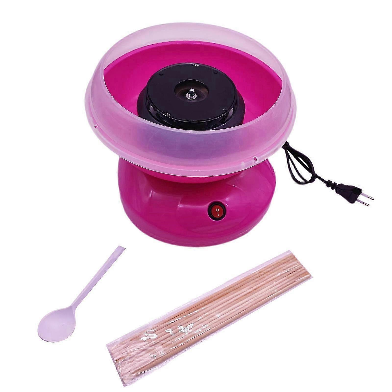 Automatic Heating Creative Electric Cotton Candy Making Device With Temperature Control Accessories For Various TexturesMulticolor SZRH A-V