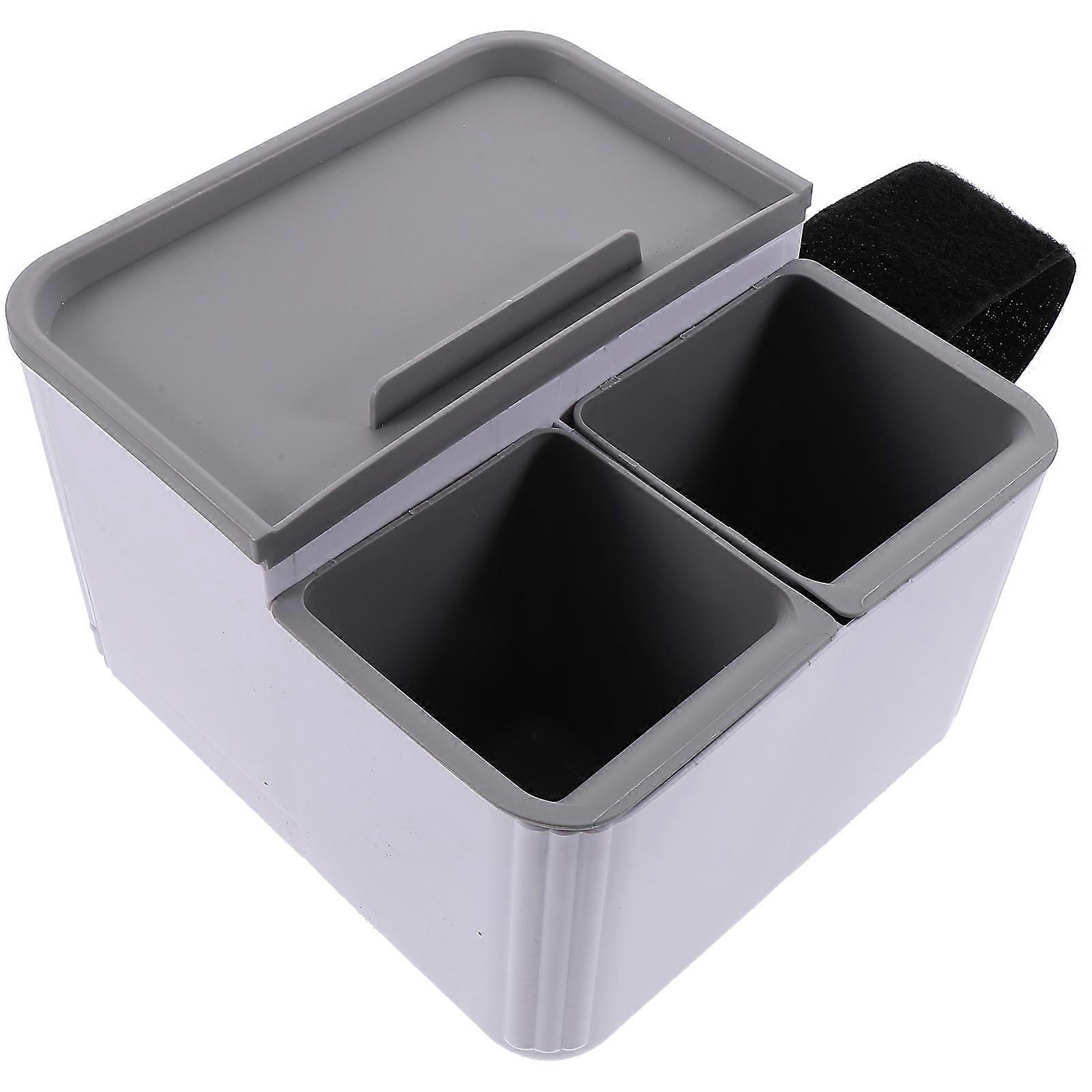 Car Armrest Organizer Box with Cup and Napkin Holder – Multipurpose Automotive Storage for Phone, Tissue, Keys, and Drinks – Practical Car Organizer