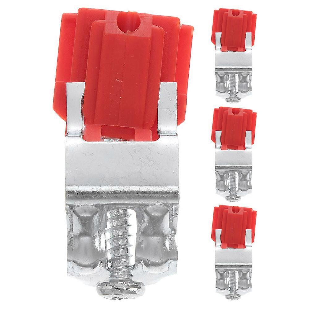 4 Piece Bow Sink Clips Kit for Undermount Sink Installation – No Drill Fixing Clamps for Durable, Sturdy Drain Pans and Vegetable Washing Basins –