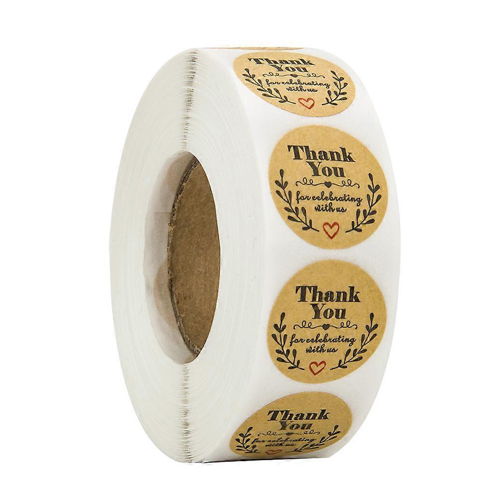 Seal Label Stickers Envelopes Seals For Souvenir Craft Baking Decor Simple Design 2.5x2.5cm 500Pcs