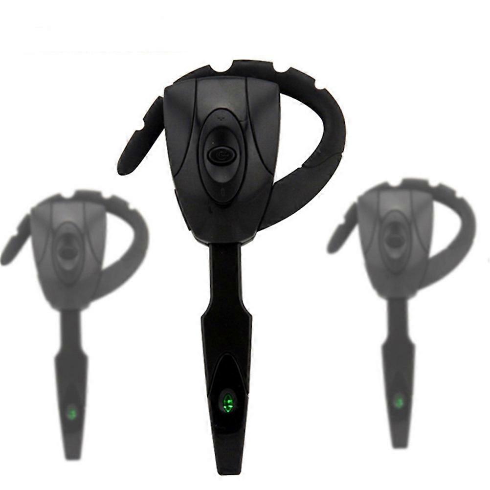 Multi-Functional Wireless Car Headset Rechargeable Call Answering Black 1Pack