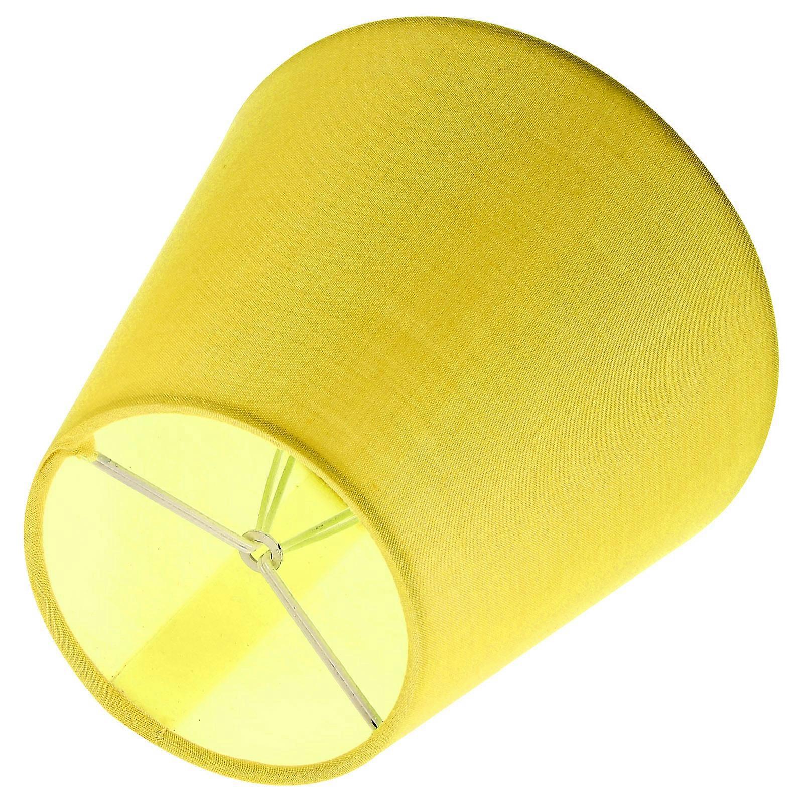 Decorative Clip On Lamp Shade For Study Light Protection Square Shape Cloth Material 14X14X13CM 1Pcs