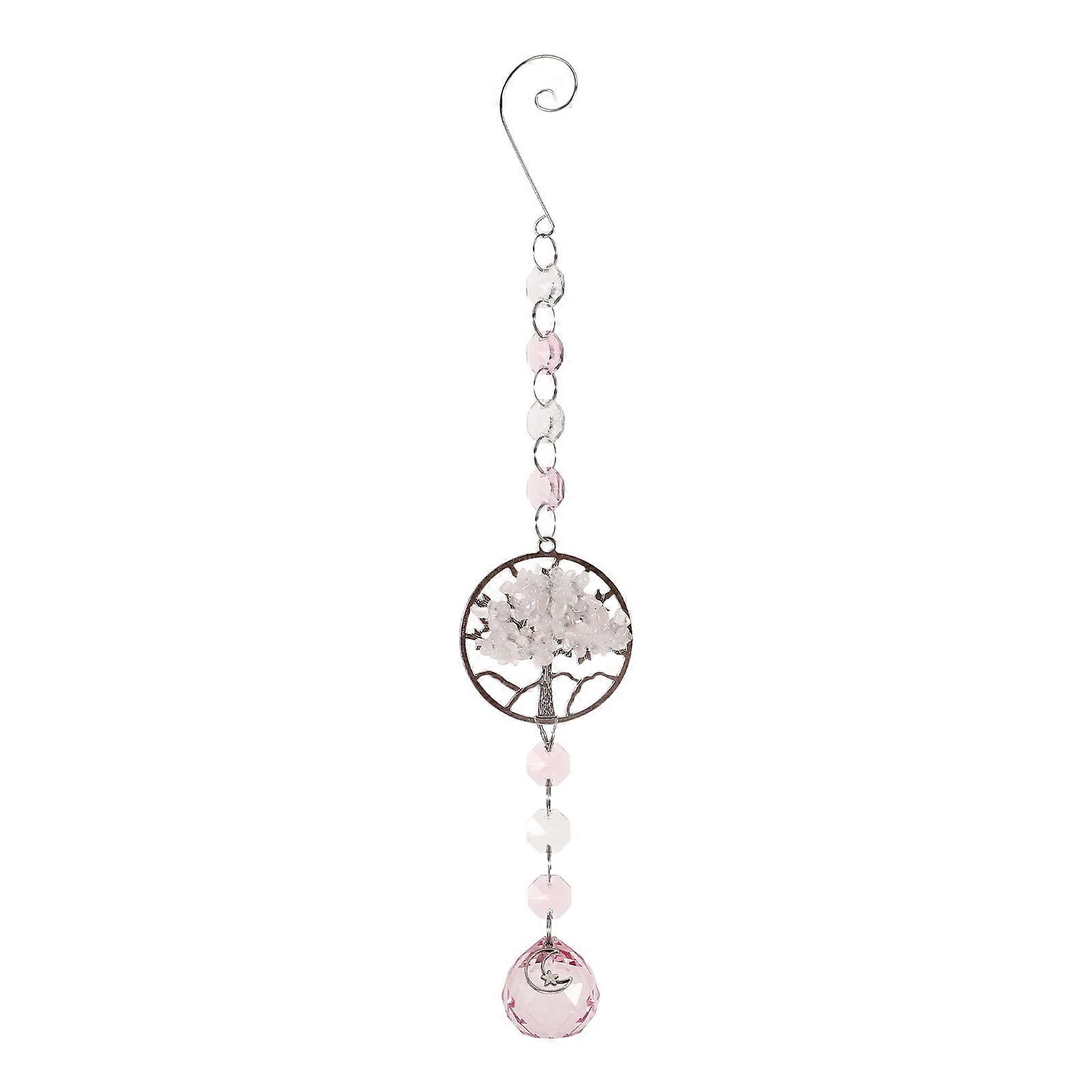 Window Hanging Ornament Crystal Suncatcher Multi Colorful Design Bedroom Sunlight Reflection 1Pcs