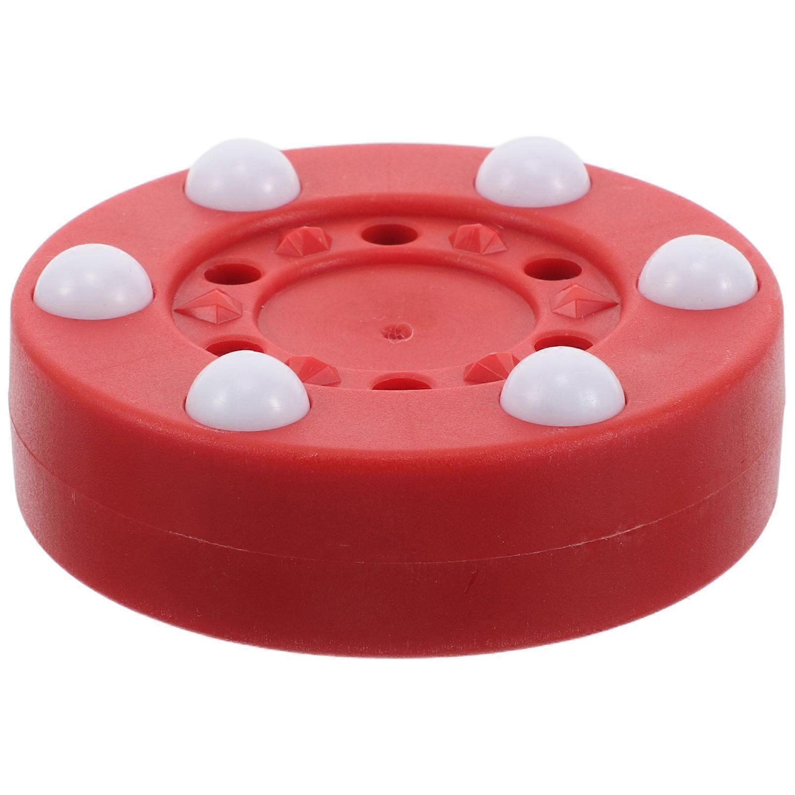 Hockey Pucks Bulk Plastic Round For Outdoor Training .50X7.50X3.00CM Professional Training 1Pack