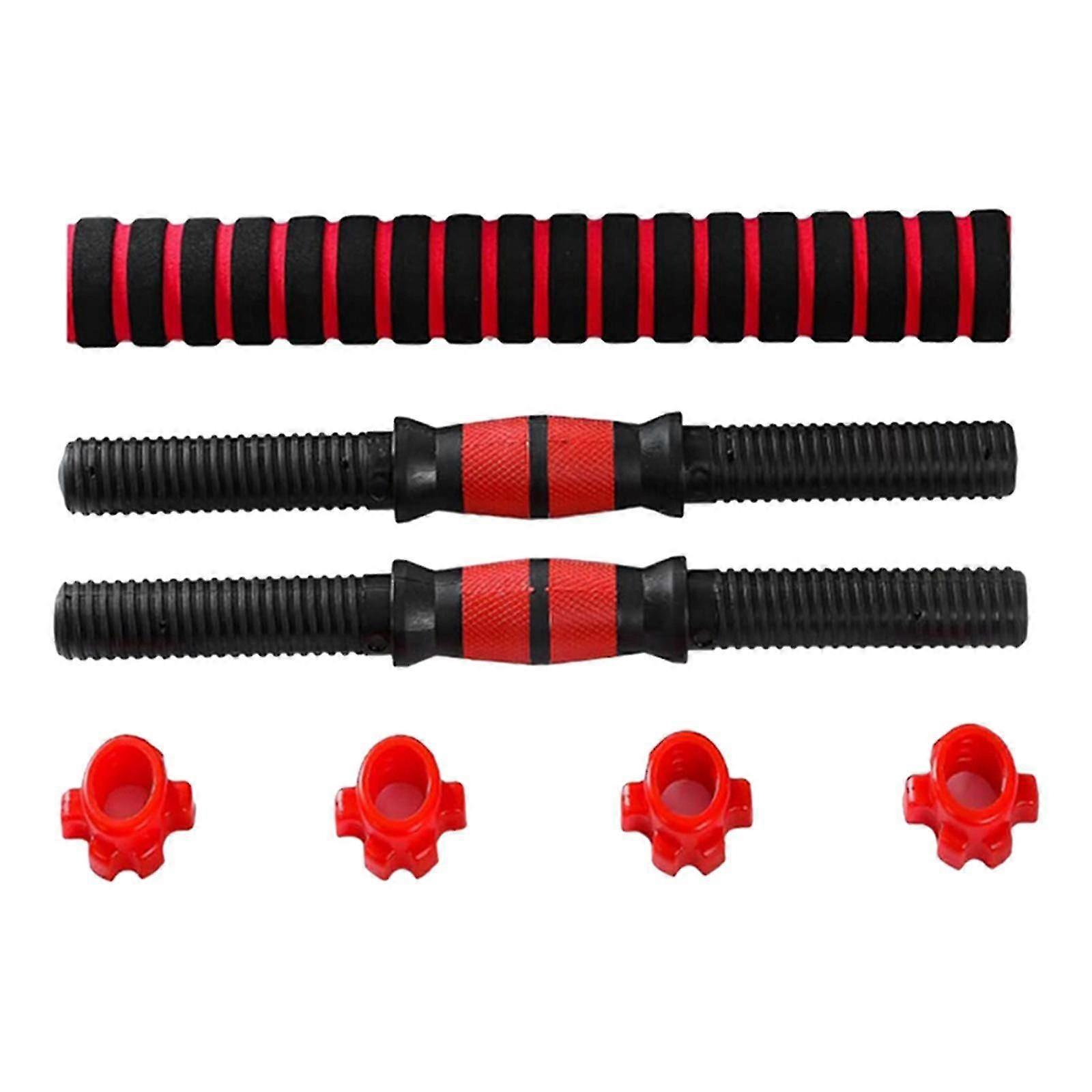 Anti-slip Dumbbell Handle Connect Joint Barbells Bar Extender Collar 50cm