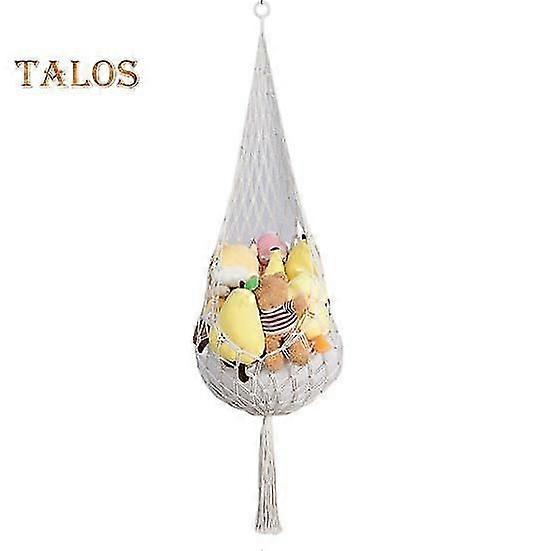 Toy Hanging Mesh Luminous Display Large Capacity Soft Stuffed Animal Storage Net Hammock Home Organizer