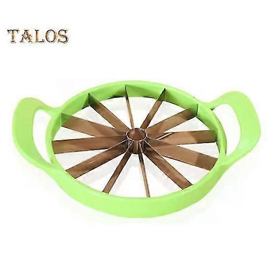 Watermelon Slicer Stainless Steel Fruit Cutter with Comfortable Non-Slip Handle Watermelon Slicing Tool Home Supply