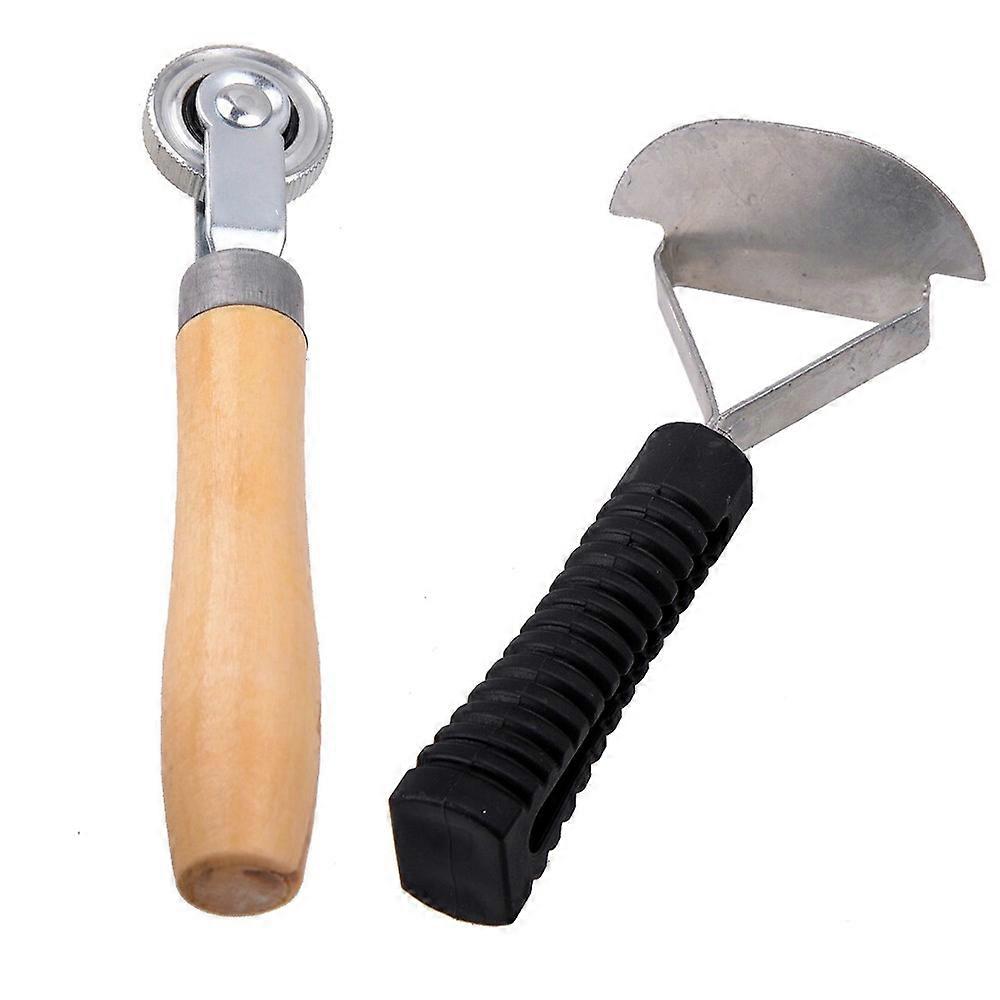 Suitable Auto Tyre Repair Tool Tire Patch Ball Bearing Roller Stitcher &amp; Liner Scraper tp