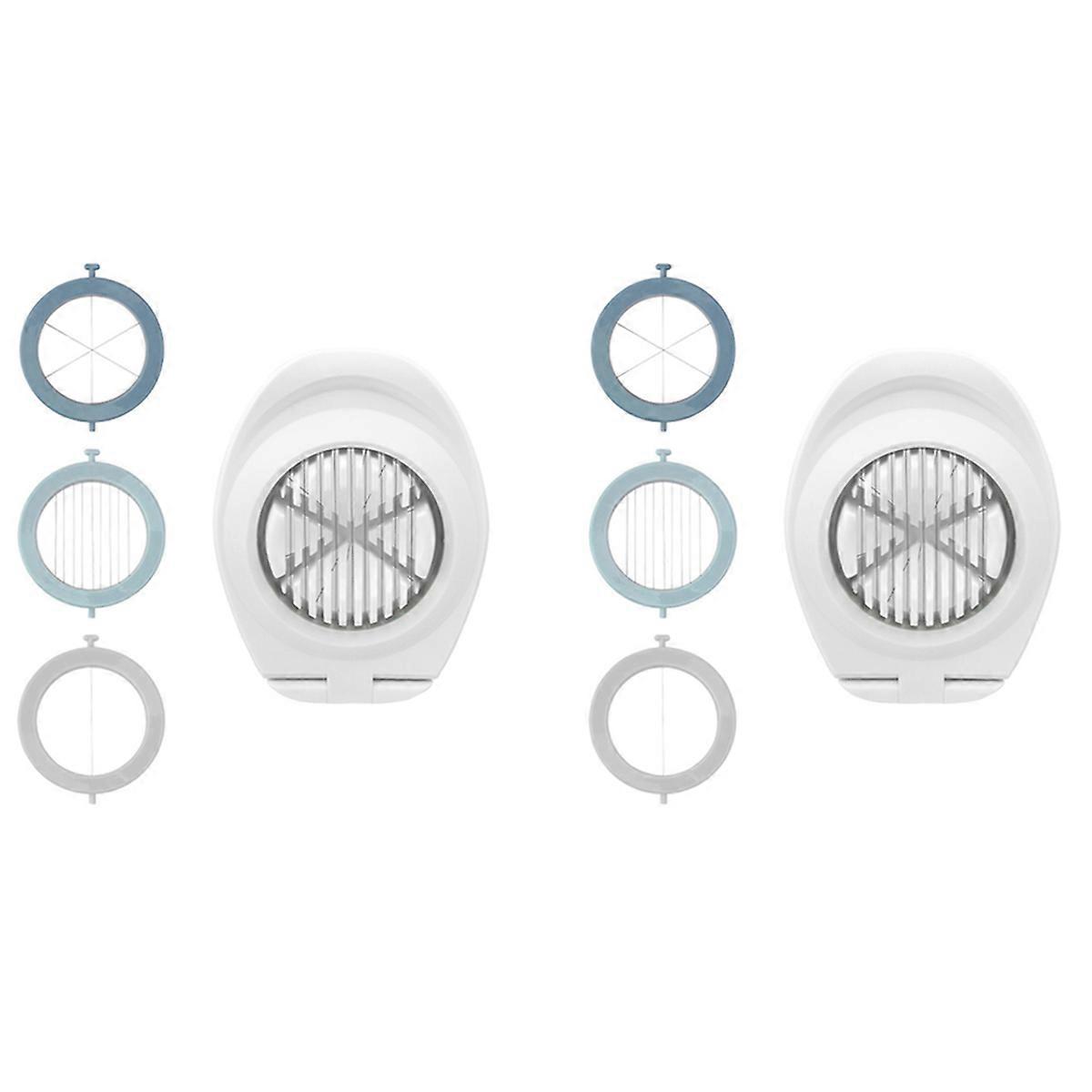  Eggskjærer eggkutterblad med oppbevaringsboks for eggeskjærer A