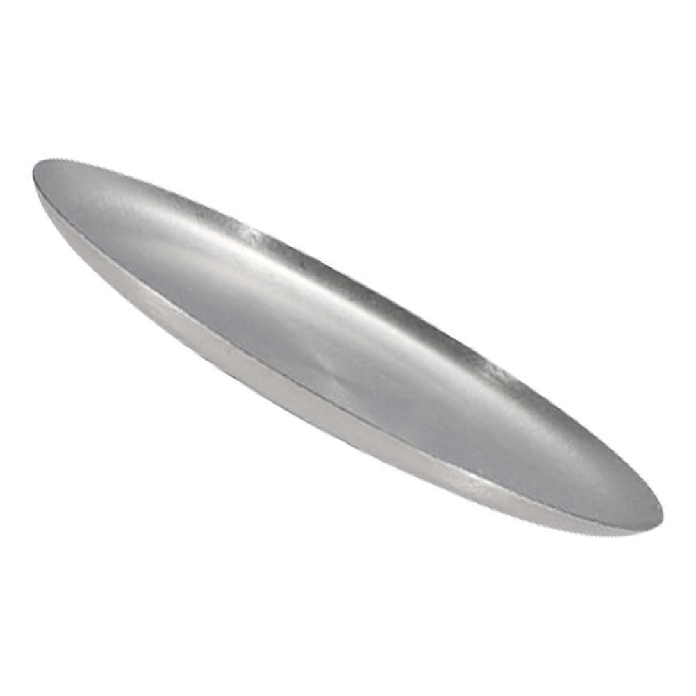 Decorative Sushi Plate Japanese Sushi Plates Home Use Round Trays Stainless Steel Versatile Use 1Pack
