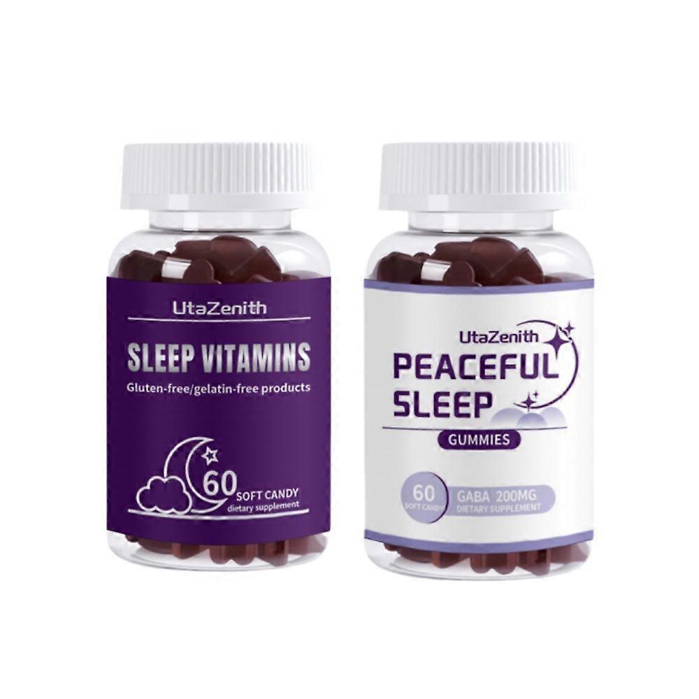 UtaZenith GABA Gummies (with Vitamins) B6, Combo Pack
