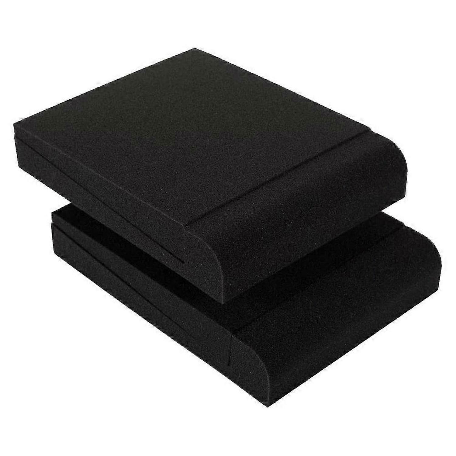 2 Pcs High Density Foam Speaker Pads - Speaker Isolation Pad, Monitor Acoustic Isolation Pads,Studio