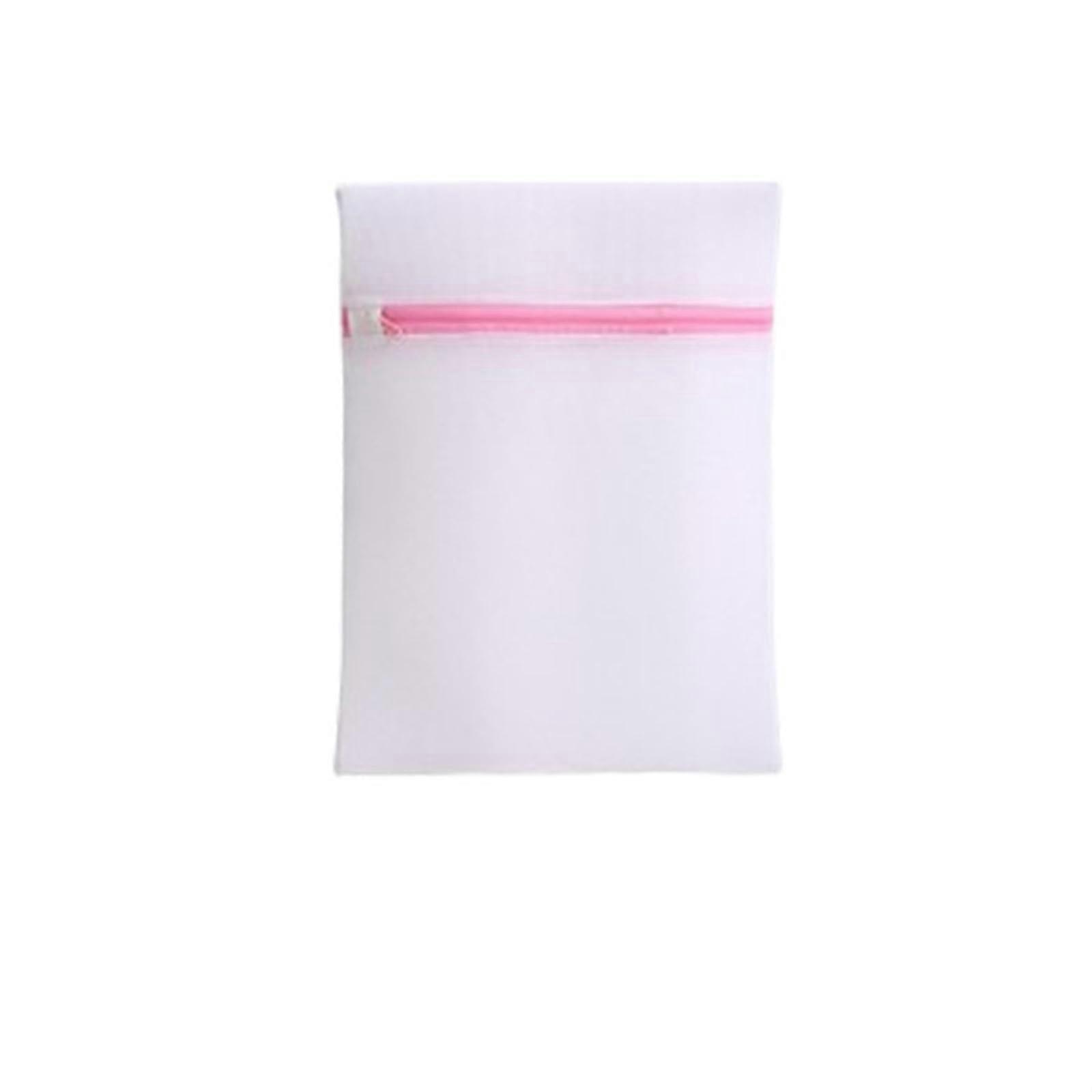 Laundry Bag with Zip, Reusable Mesh Laundry Bag for Washing Clothes, 30x30x40cm, Ideal for Bras, Socks, Lingerie, and Underwear