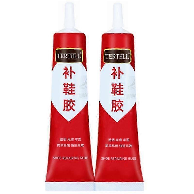 2X 60ML Super Strong Shoe Glue Universal Repairing Adhesive Waterproof Quick-drying Repair Glue Adhesive Sealers Home Improvement