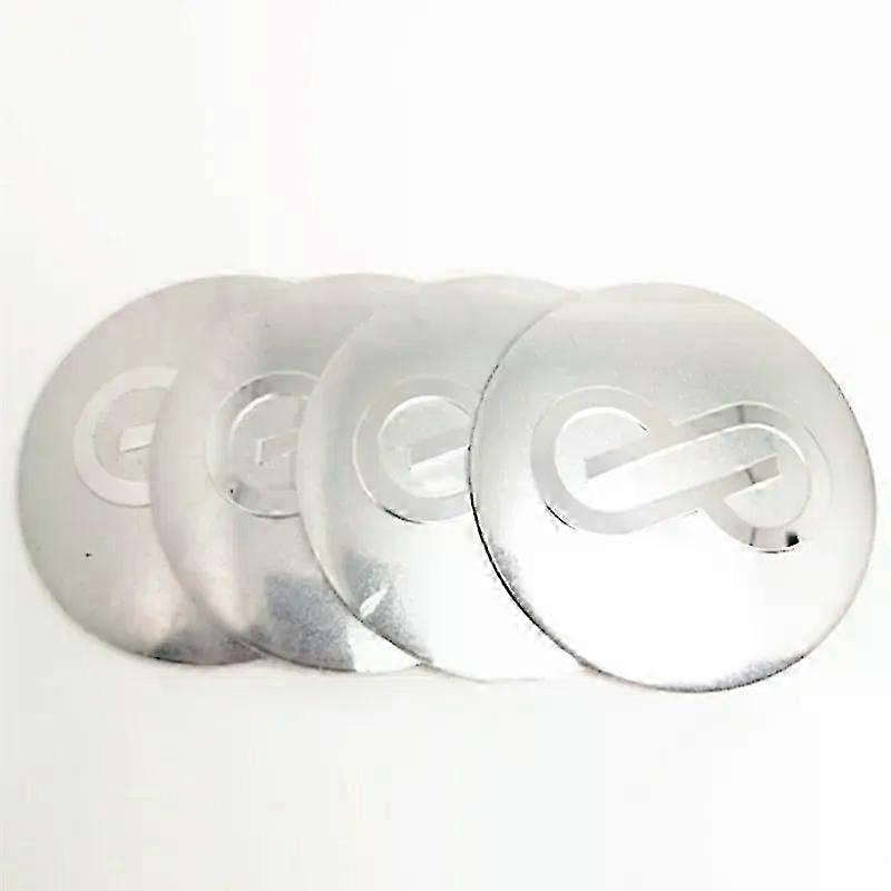 4pcs 60mm κατάλληλο για το κεντρικό καπάκι πλήμνης αυτοκινήτου ENKEI καλύπτει τα αξεσουάρ αυτόματου στυλ σημάτων εμβλημάτων