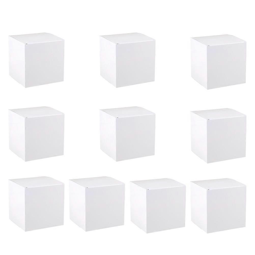 Pastry Boxes White present Boxes For Craft Enthusiasts Compact 10Pcs
