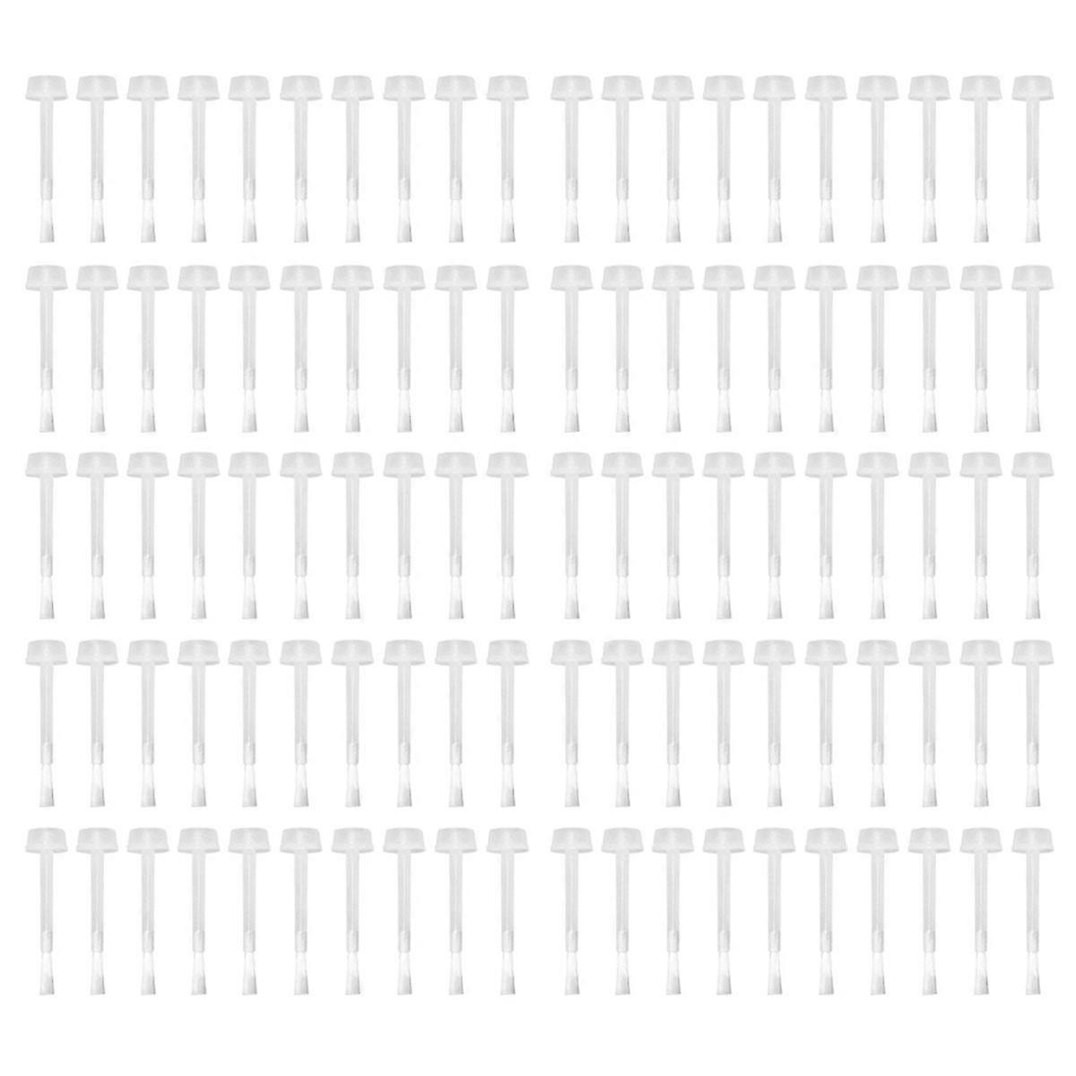 400pcs Replacement Nail Polish Brushes Dipping Liquid Applicator Brushes Manicure Tools