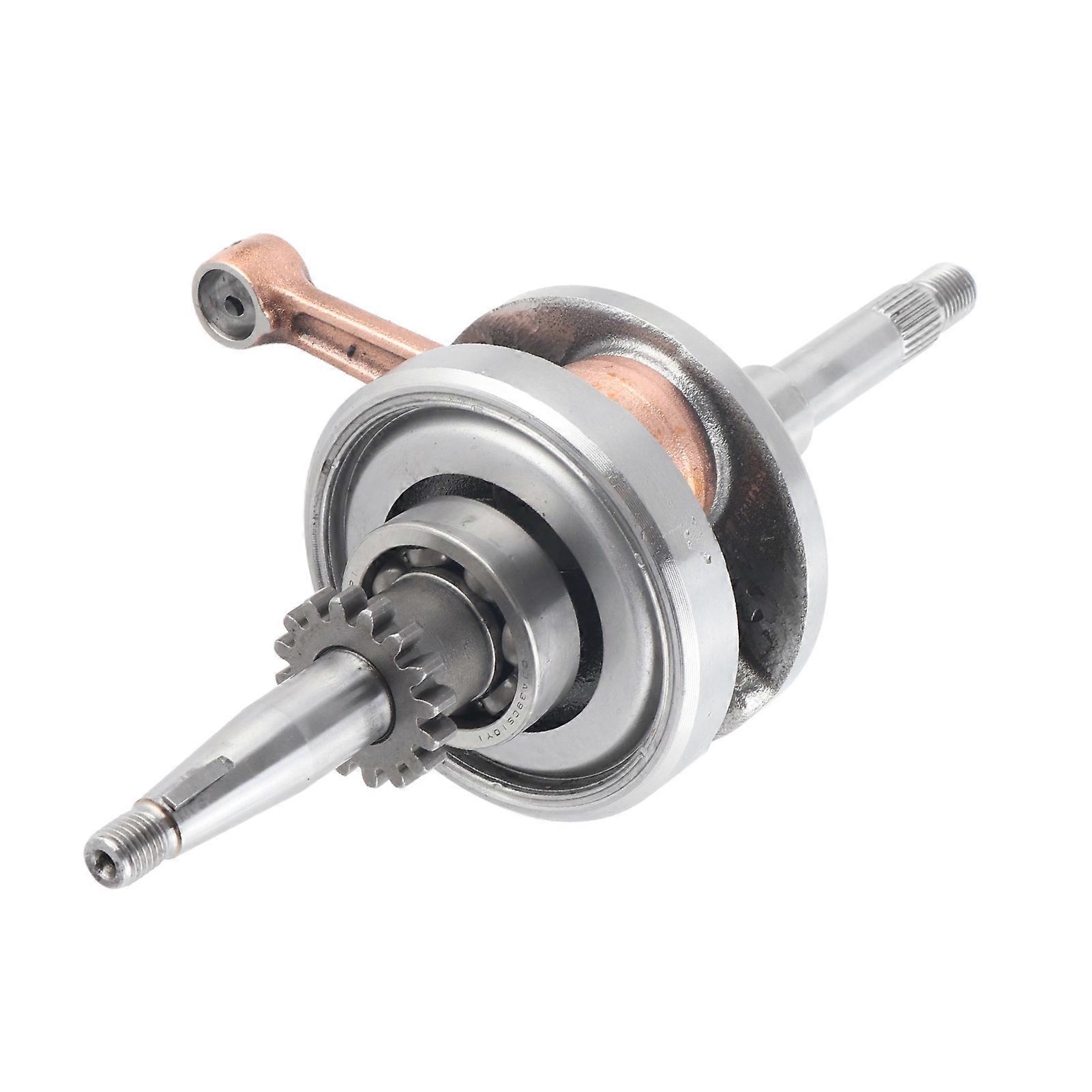 Crankshaft Connecting Rod Assembly Steel Alloy for GY6‑50 60 CC Go Karts Scooters ATV UTV Motorcycles