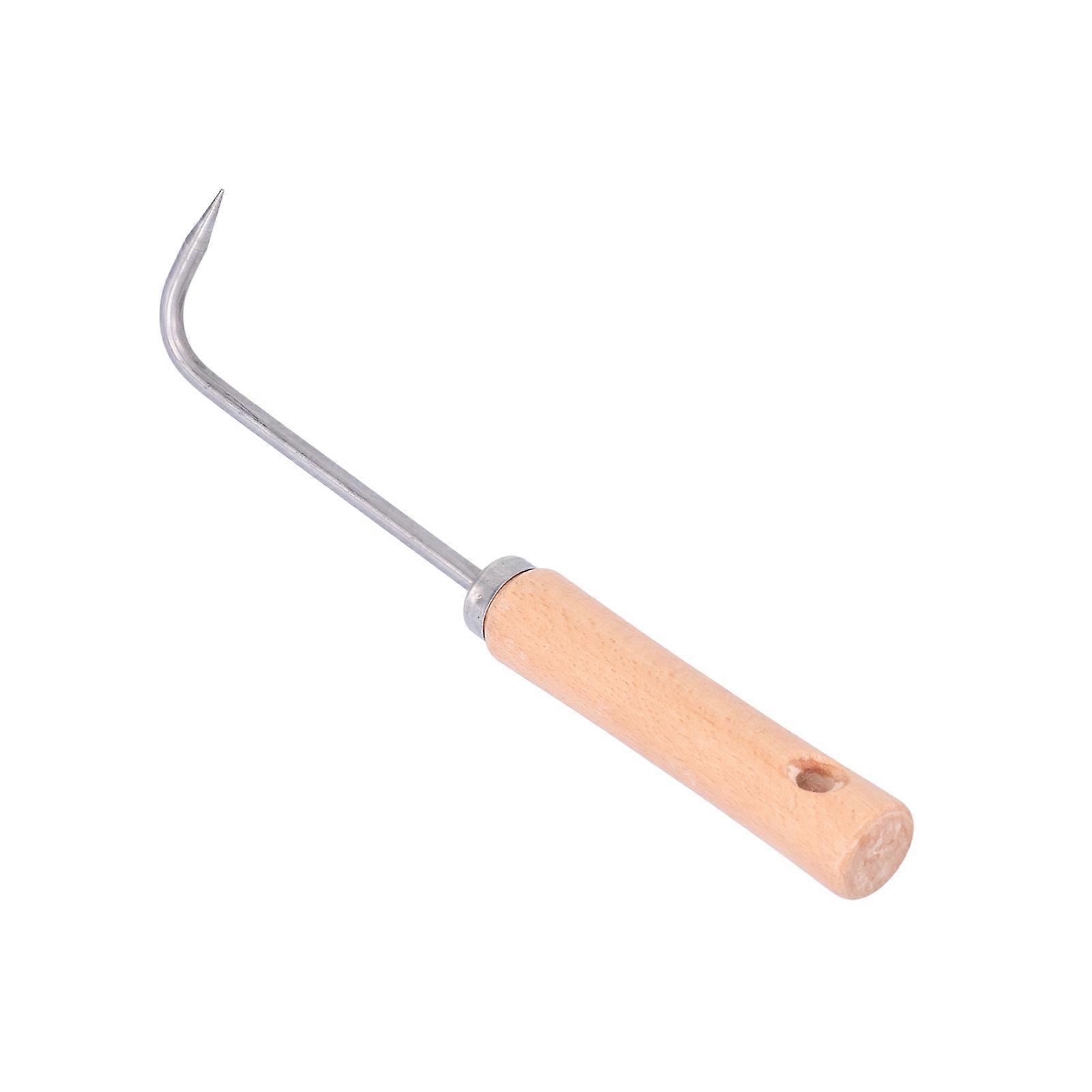 Single Claw Root Hook Root Pick Rake Bonsai Tool Soil Loosening Tool for Gardening Potted Landscape