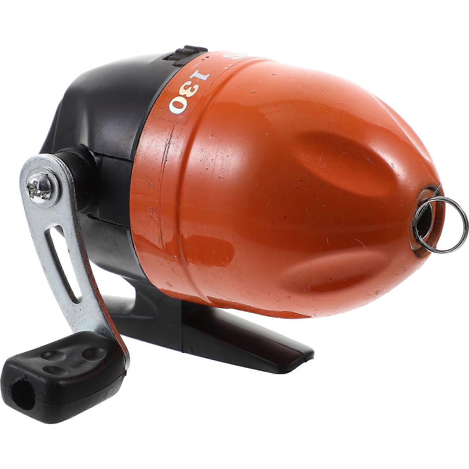 Surf Casting Reel Stable Fishing Reel For Outdoor Activities Orange 1Pack