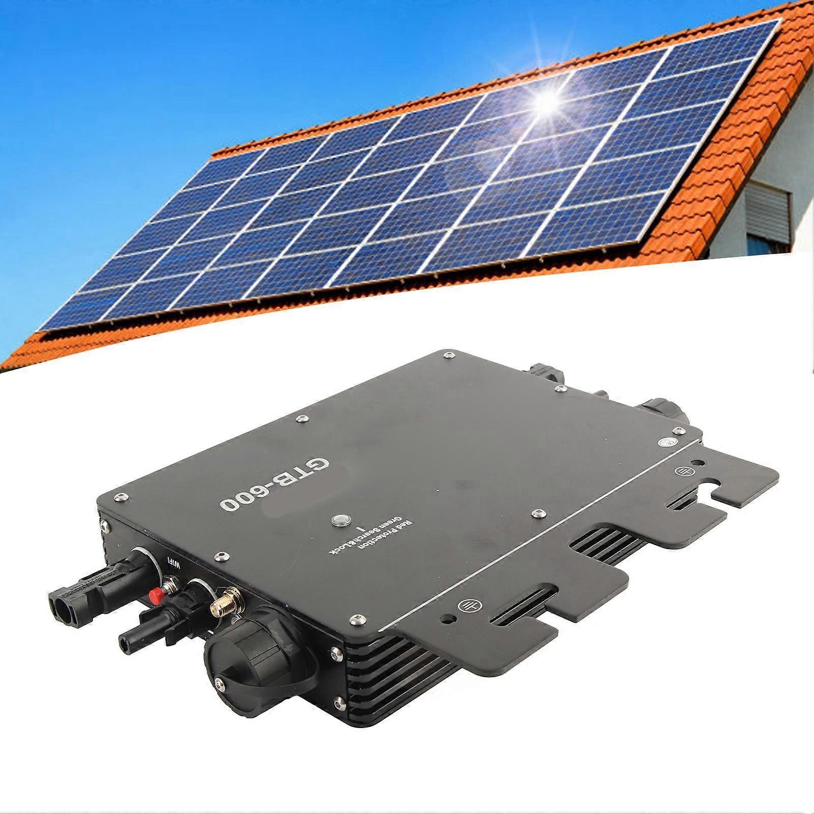 Micro Inverter Solar Power Grid Tie 600W WIFI Control Automatic Identification AC120