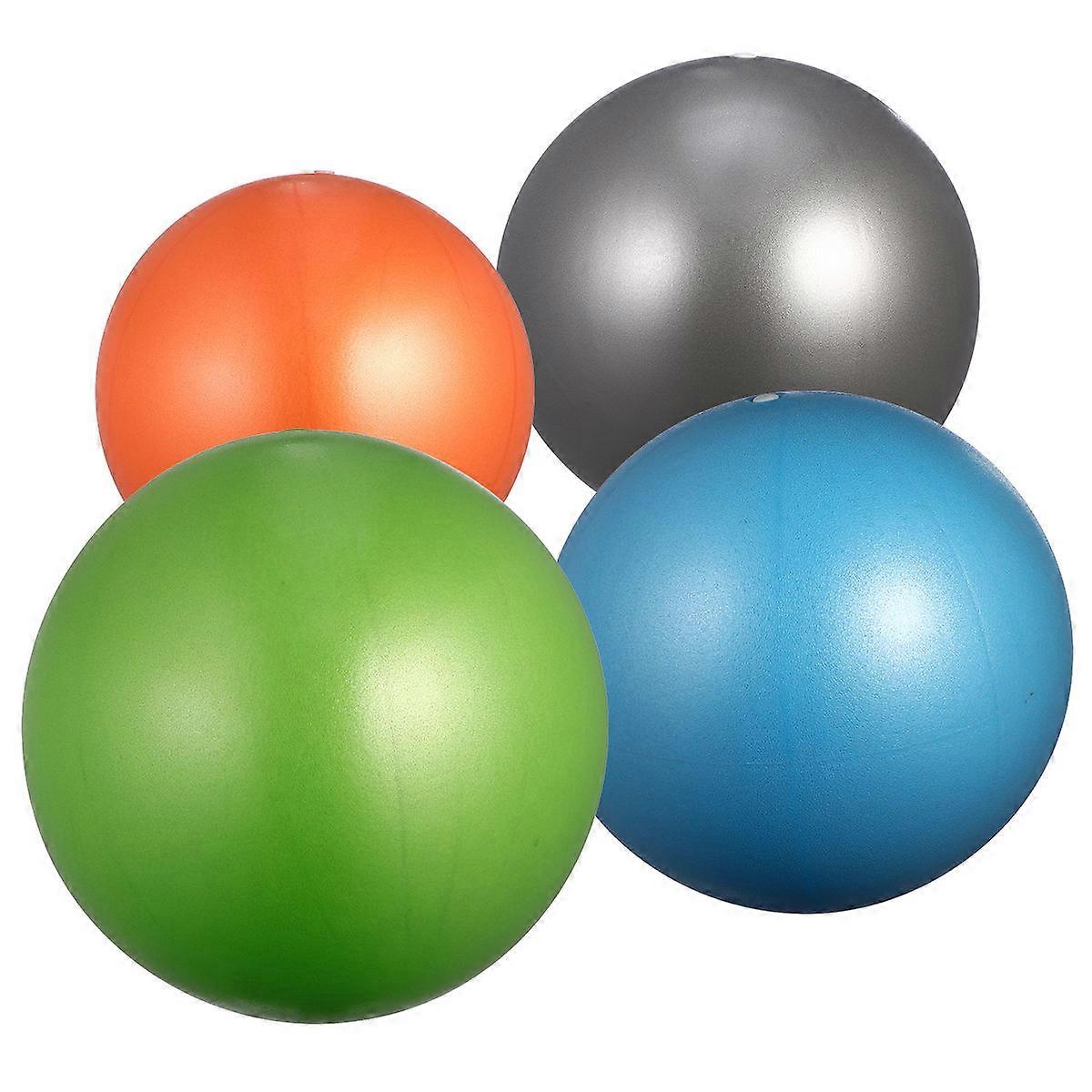 Blue AntiBurst Yoga Ball for Exercise Use with Extra Thickness and Safety Suitable for Home Gym Workouts 1535CM