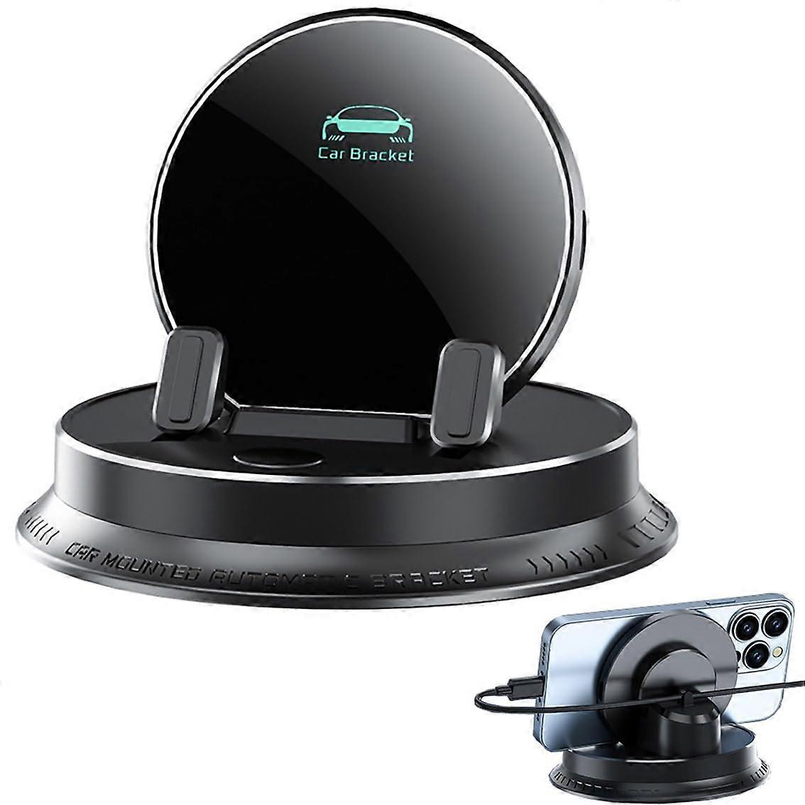 Mobile Phone Holder Dashboard Car Mount Universal Adjustable 360 Rotation Anti-Slip For iPhone Android