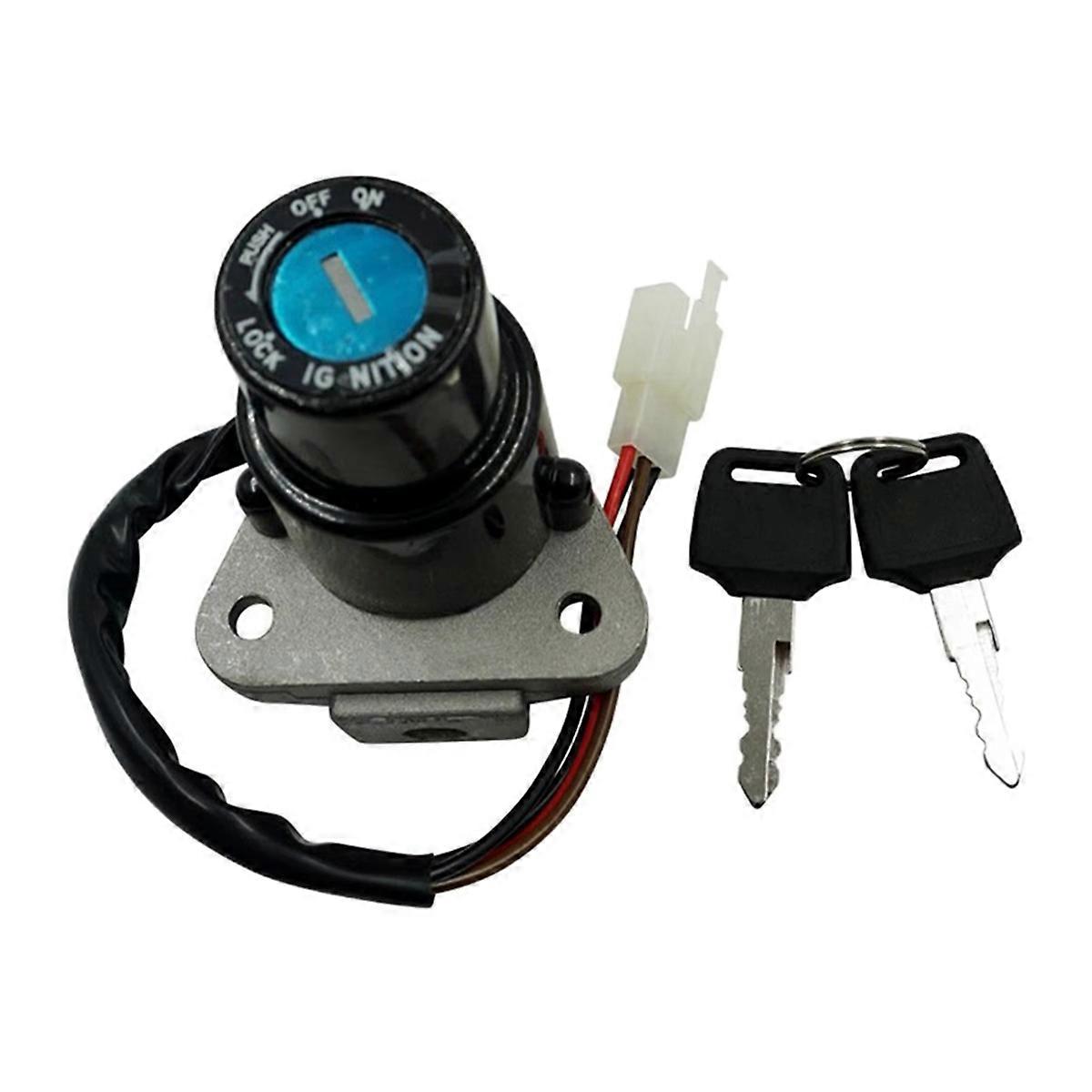 Motorcycle Ignition Switch Electric Door Lock Front Lock for DT125 R/TZR 125/250 XT350/XT600 FZR400