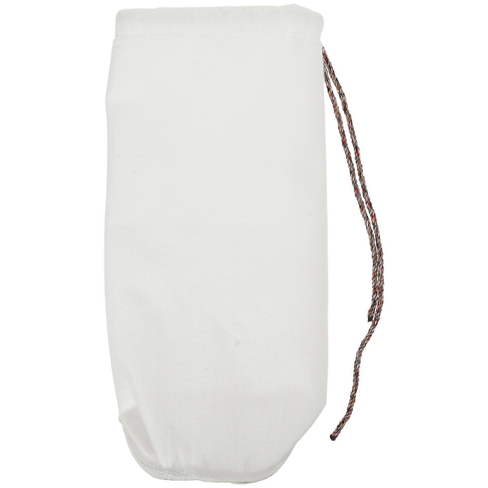 Dust Collection Bag Lint Trapping Dryer Household Use Polyester White 42.00X20.50X14.50CM 1Pack