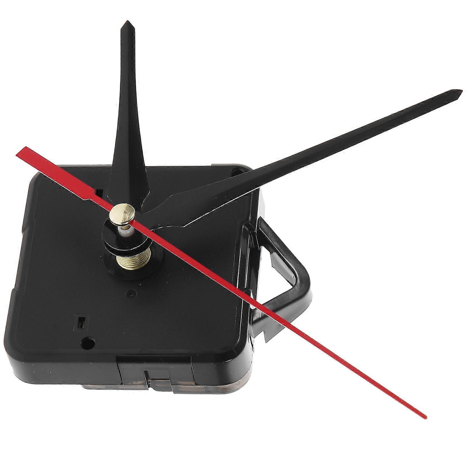 Diy Clock Mechanism Kit Silent Sweep Clock Enthusiasts Red 1 Set