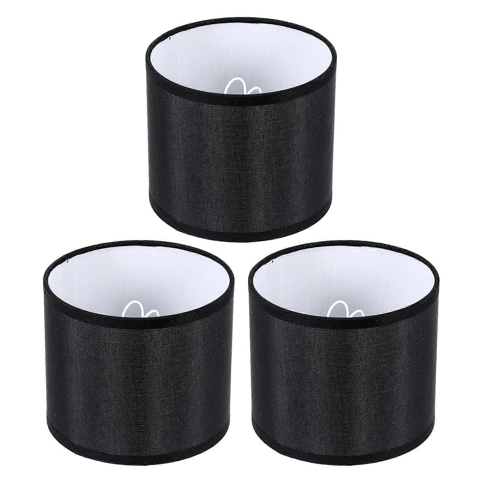 Round Lamp Shade Linen Decorative Diffuse Lighting Bedroom Simple and Generous 1Pc