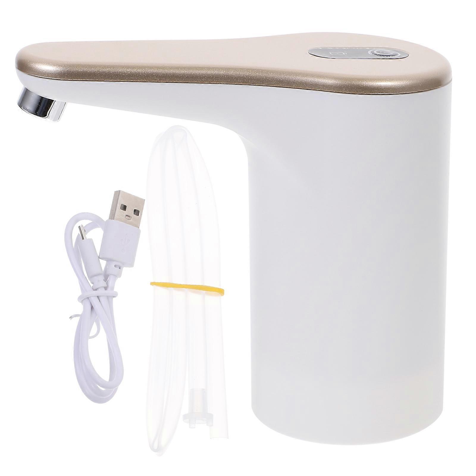 Golden Water Dispenser with ABS and Silicone Material for 5L Bottle Use Safe Hygienic and Durable Design