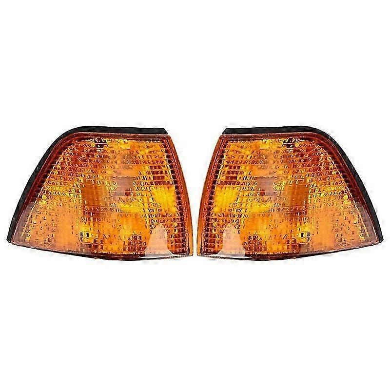 2Pcs Car Corner Light Without Bulb Turn Signal Indicator for BMW E36