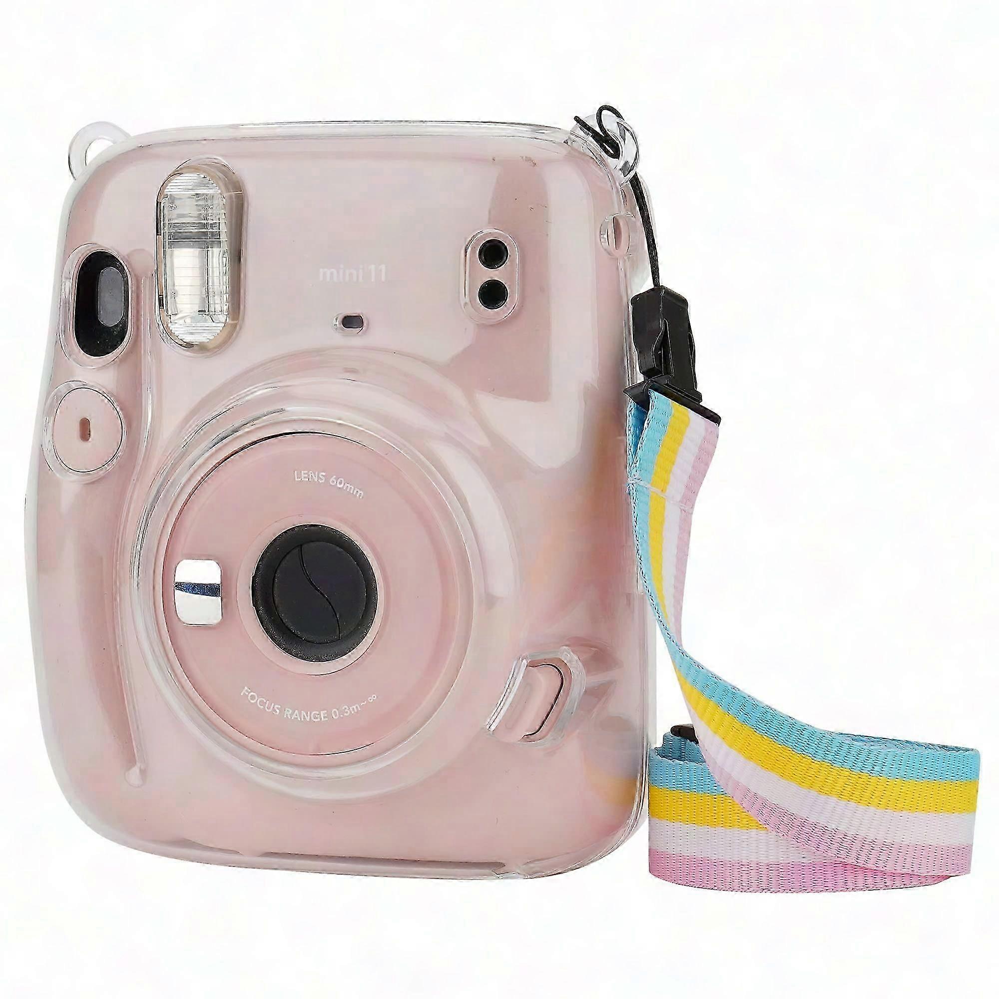Crystal Clear Camera Case for Instax Mini 11 Instant Camera