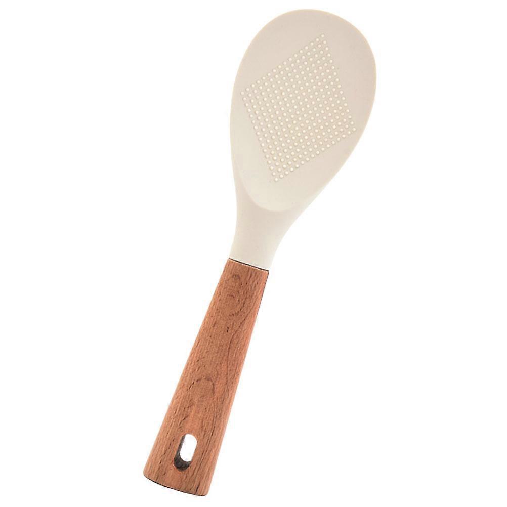 Rice Ladle Spoon High Hardness Free of Harmful Substances Non Stick 24.3X7X2CM 1Set