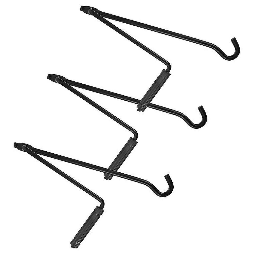 3pcs Scissor Jack Handle Tool Ratchet Wrench for Easy Tire Lifting, Portable Car Jack Accessories for Roadside Emergencies, Durable Lightweight Design