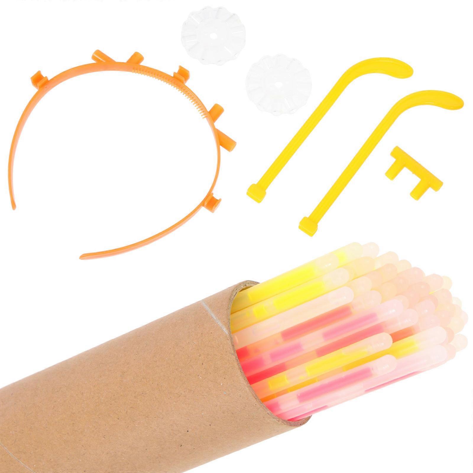 Party Glowing Props For Kids Parties 1 Set Of DIY Glow In The Dark Fluorescent Sticks