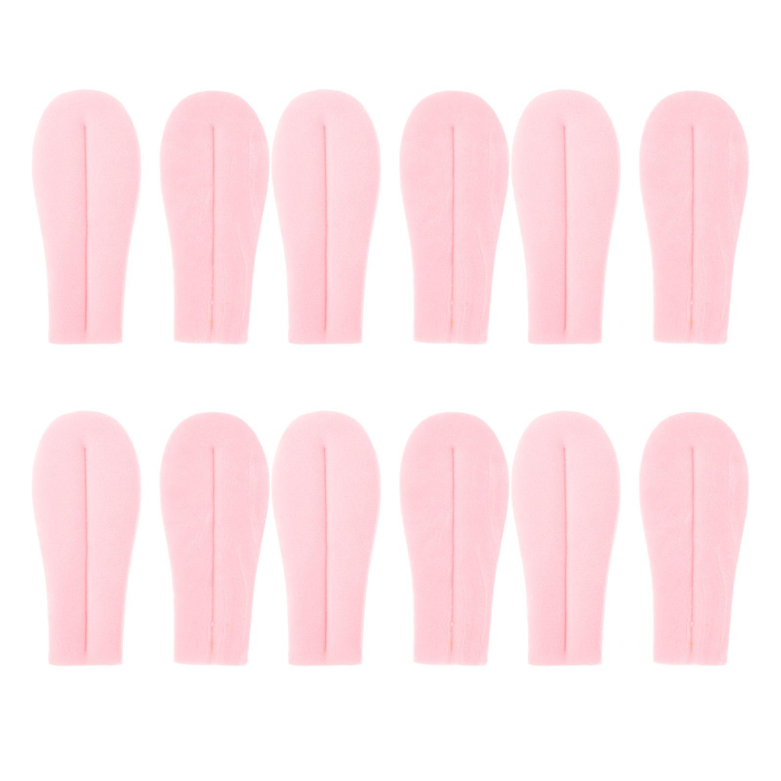12pcs Soft Lifelike Doll Tongue Accessories Set Flexible Props for DIY Stuffed Dolls & Animal Crafts