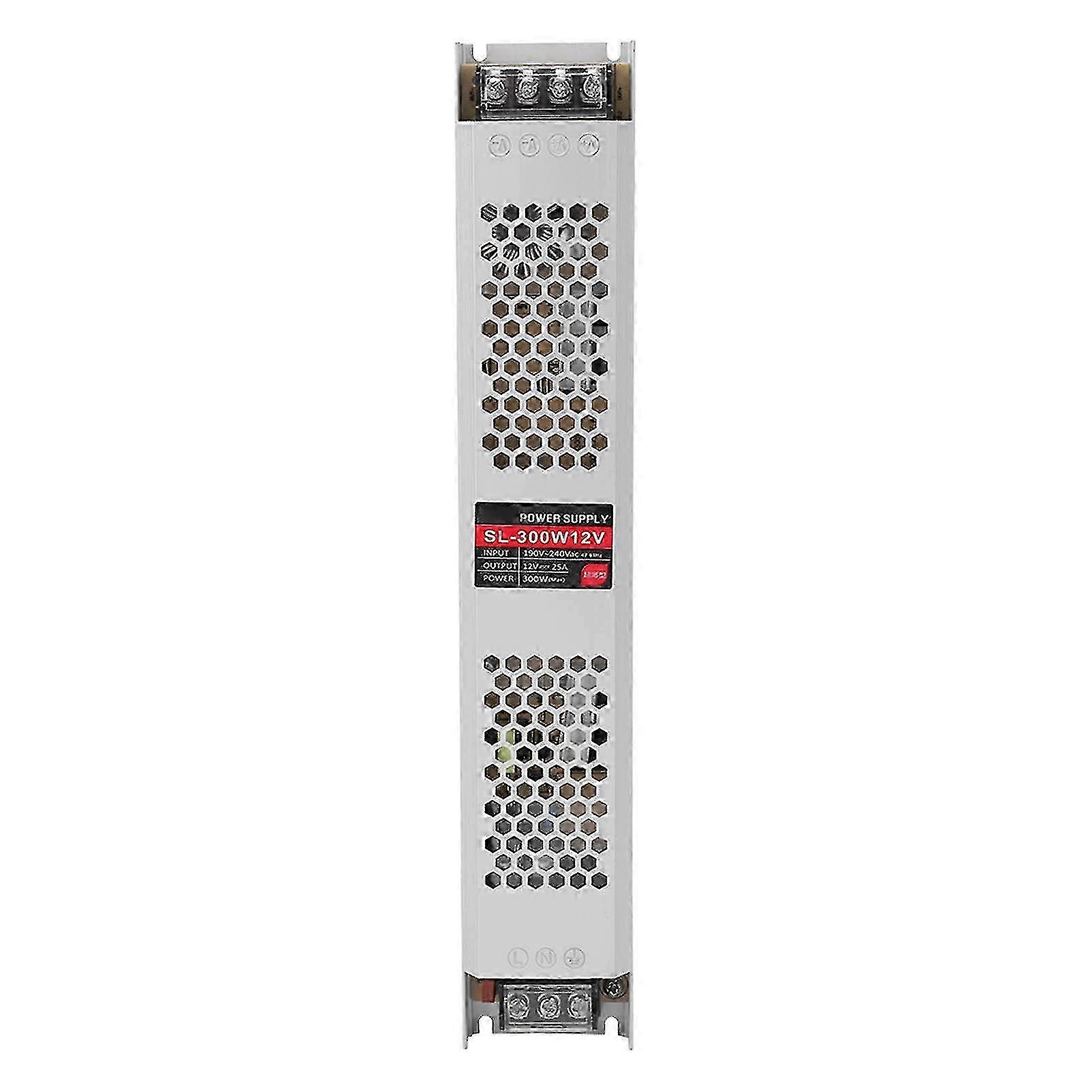 300W 12V 25A Switching Power Supply for LED Light Box Strip Type AC 190-240V Input hwy