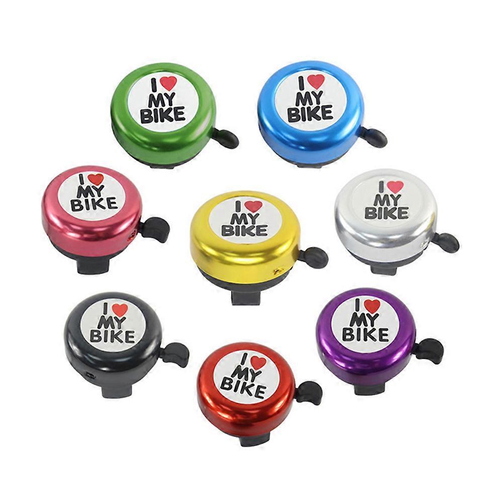 Purple Bicycle Bell with Crisp Ring Tone for Safe Riding Essential Accessory for Kids and Adults